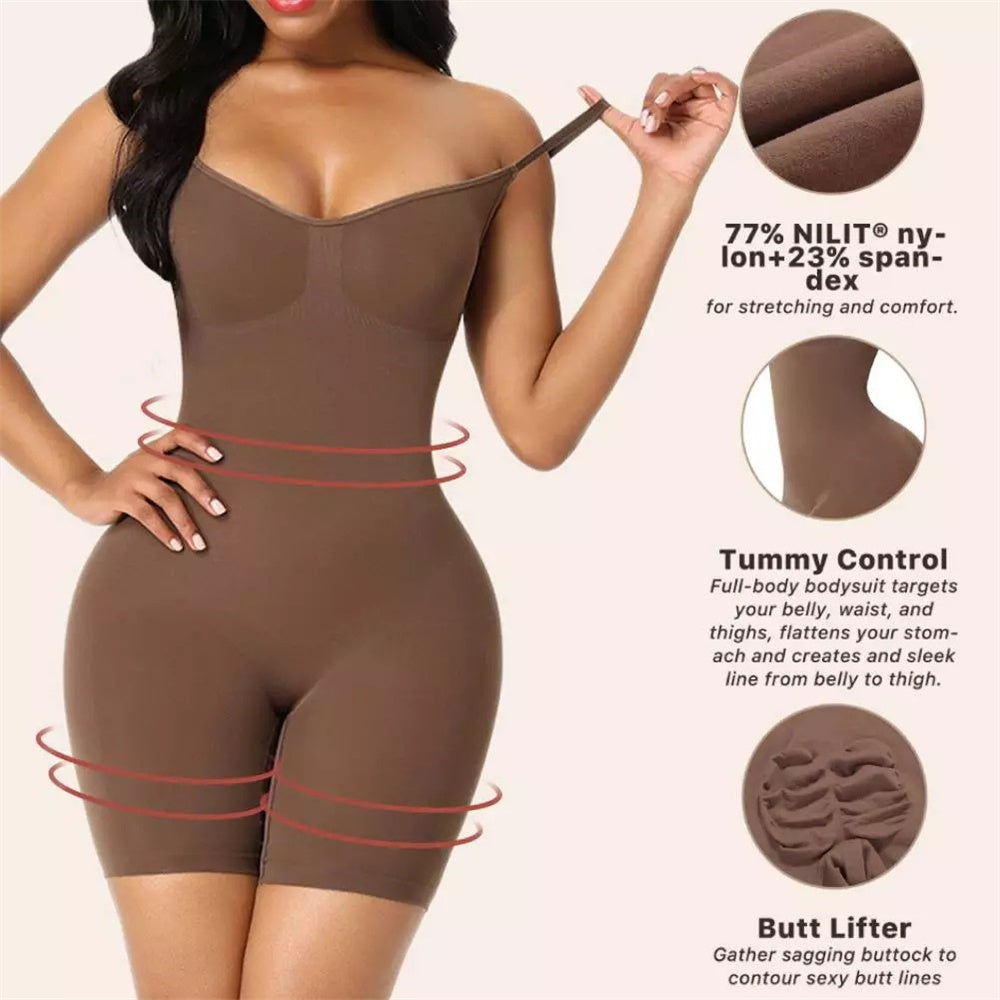 NuvaLuve Seamless Full Body Shapewear (BOGO Pack)