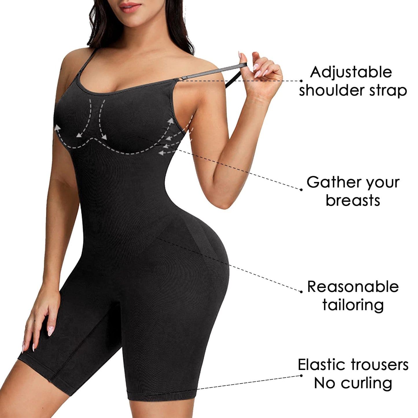 NuvaLuve Seamless Full Body Shapewear (BOGO Pack)