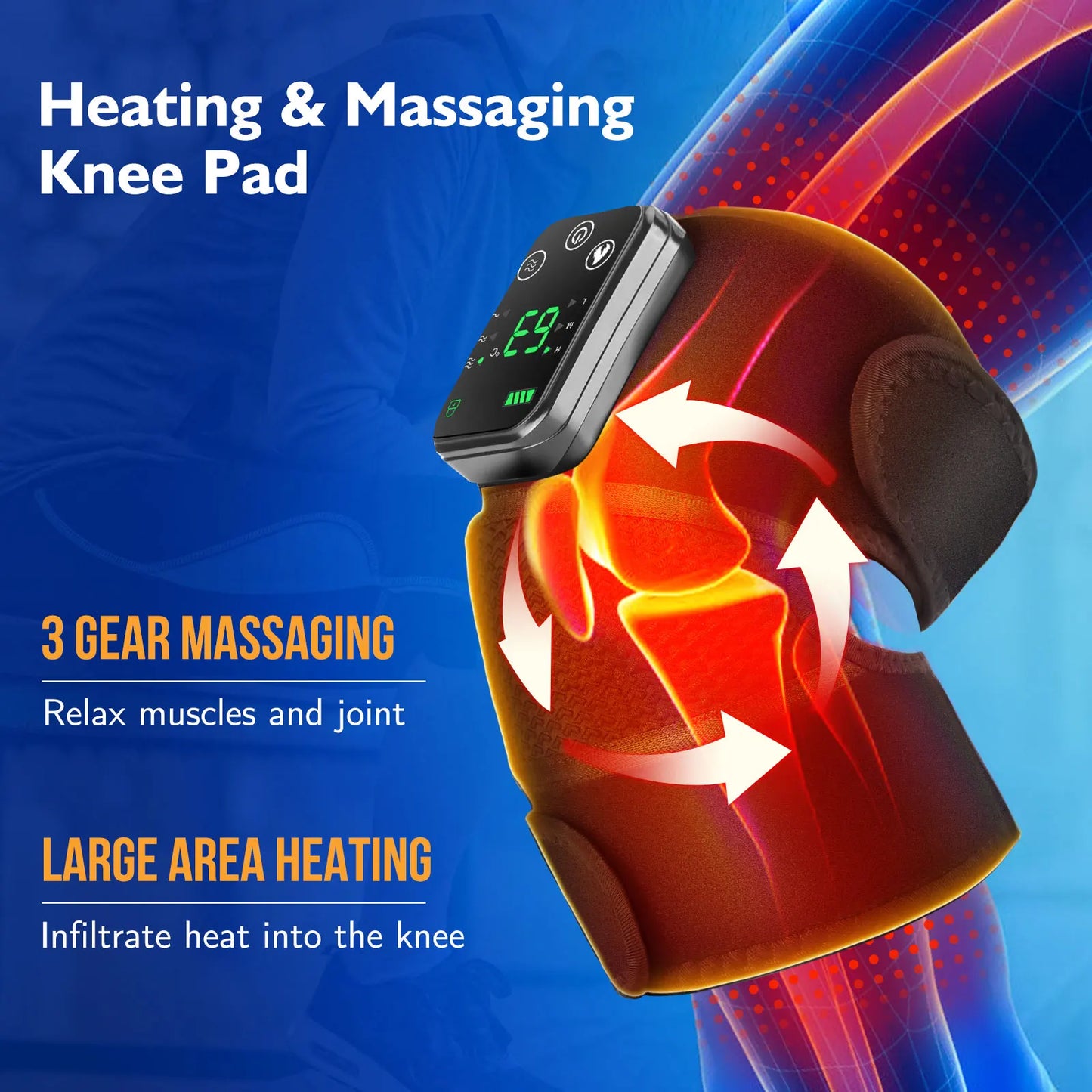 NuvaLuve Heated Massage Brace